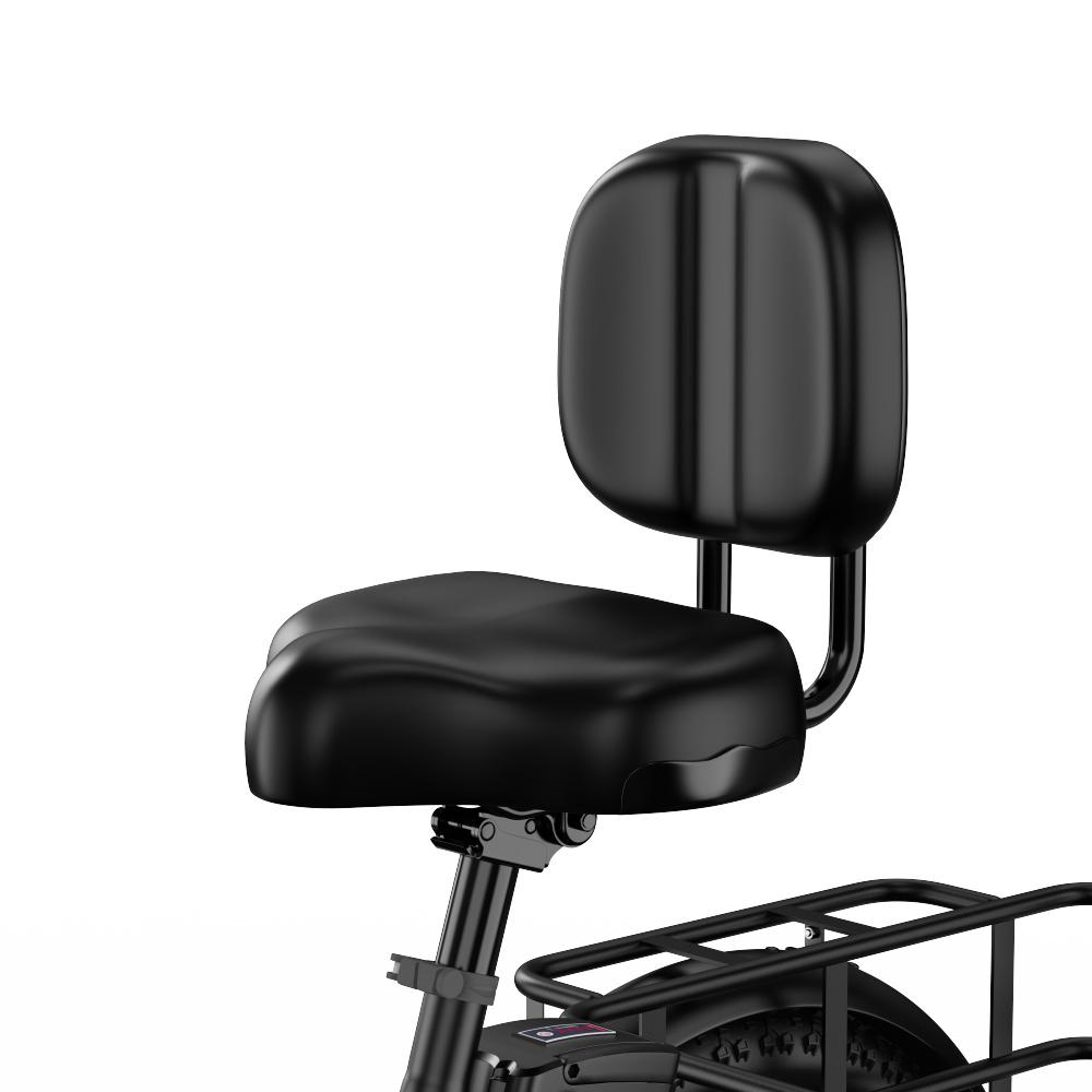 ONESPORT OT30 Pro Adult Electric Tricycle 500W 48V18AH Electric Cargo Tricycle 20 Inch All-Terrain Tires E-Tricycle City E-Cargo Tricycle