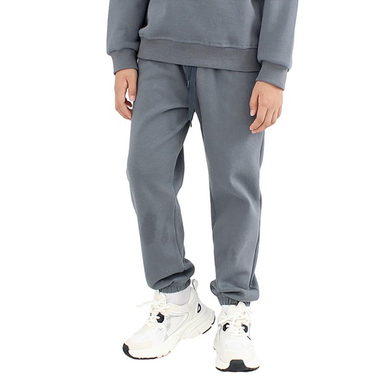 Children Boys' Solid Color Casual Sports Trousers Loose Long Pants