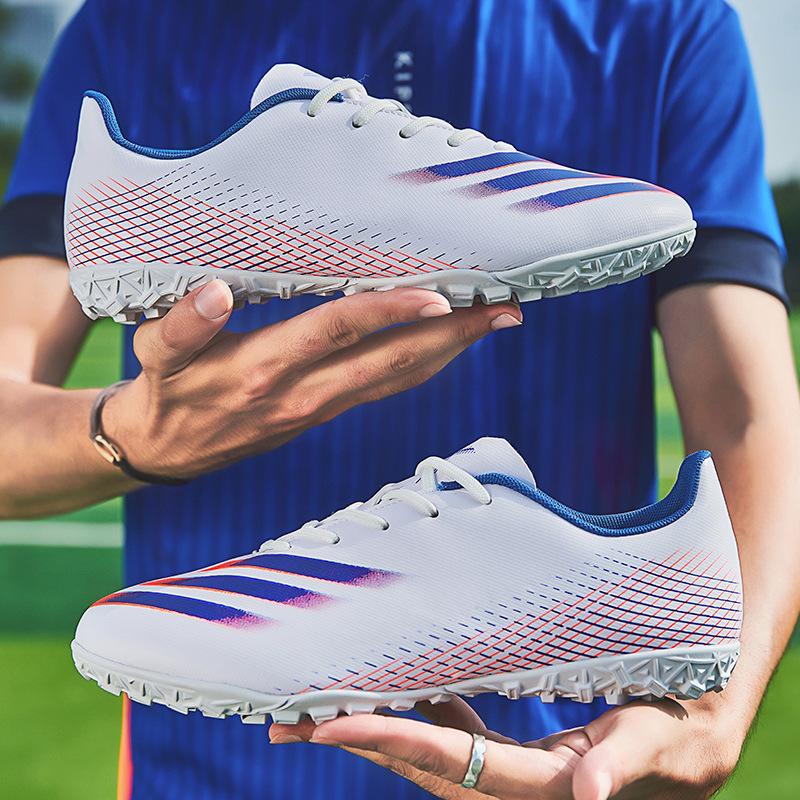 Cristiano Ronaldo Messi football boots, teenagers and students long spikes and nails competition training sneakers