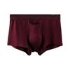 Men's Breathable Boxer Briefs - Solid Color, Youth Style, Gun-Type Separation