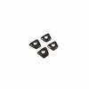 ABS Carbon Fiber Inner Door Lock Down Bolt Ring Trim For BMW 5 Series 2018-2023