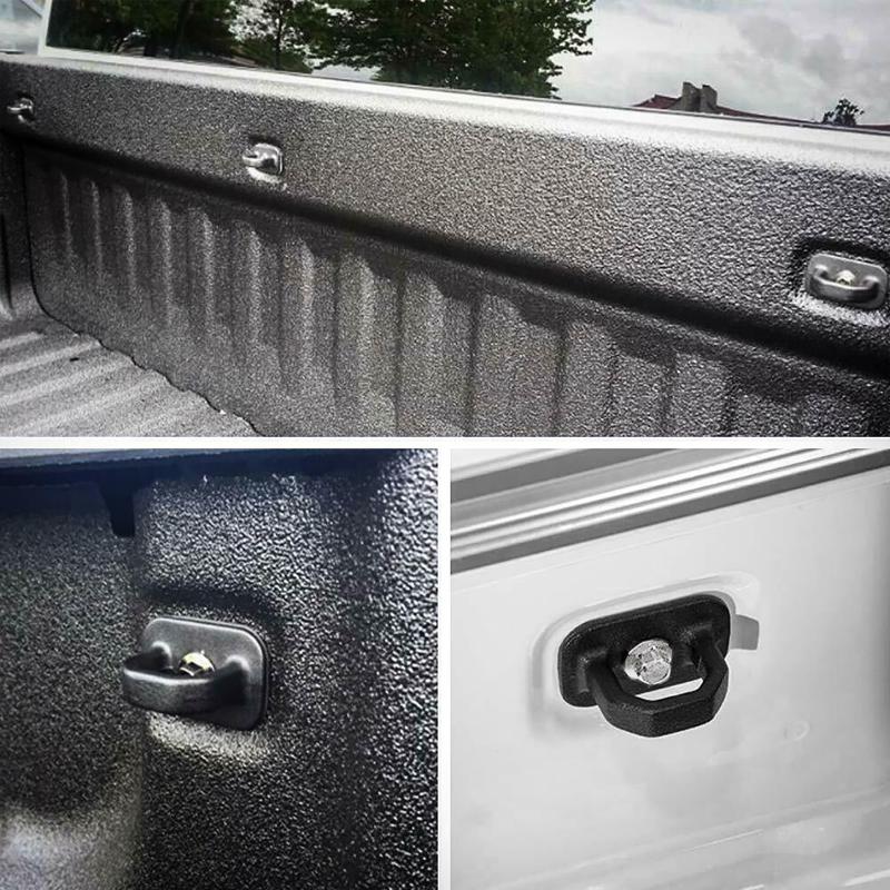 4Pcs/set Car Tie Down Anchor Pickup Bed Side Wall Clip For Chevy Silverado GMC