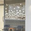 2Pcs Static Glass Sticker Glue-Free Electrostatic Window Clings Double Side Waterproof Window Decors for Glass Doors