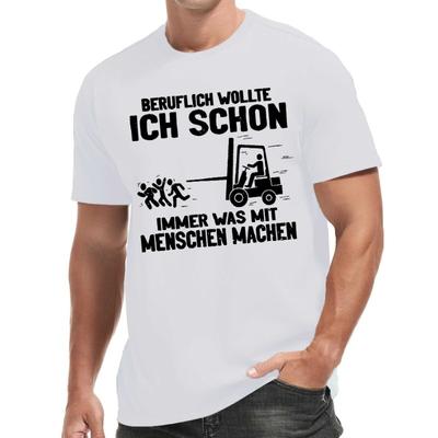 Lässiges deutsches Crinkle Herren-T-Shirt in Übergröße, Neuer Sommerstil, Neuer SommerstilÜBERGRÖSSE