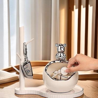 Luxuriöser Eingangsbereich Schuhschrank mit dekorativem Regal für Wohnzimmer und Diele