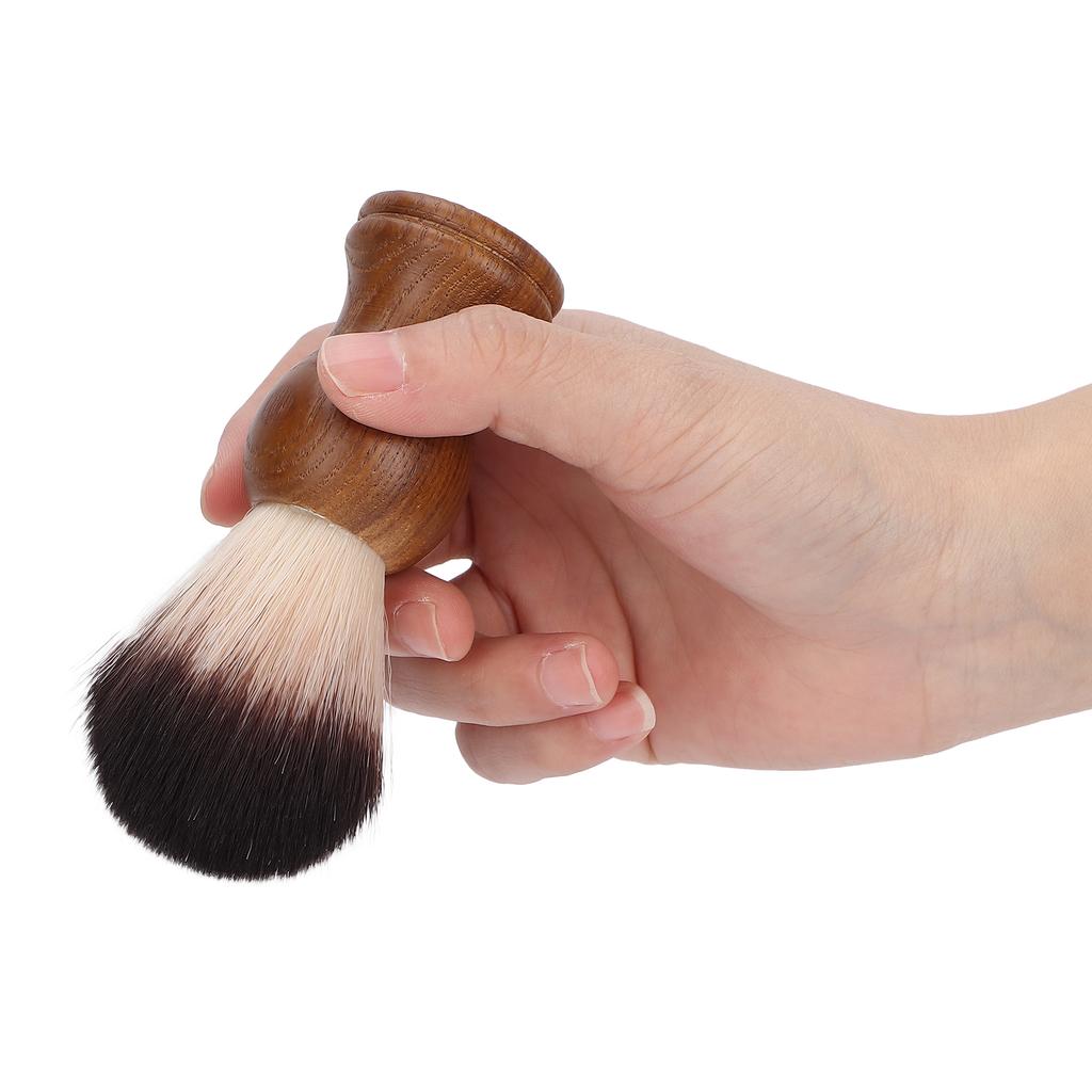 Professional Shaving Brush Home Hair Salon Portable Shaving Brush with Wood Handle