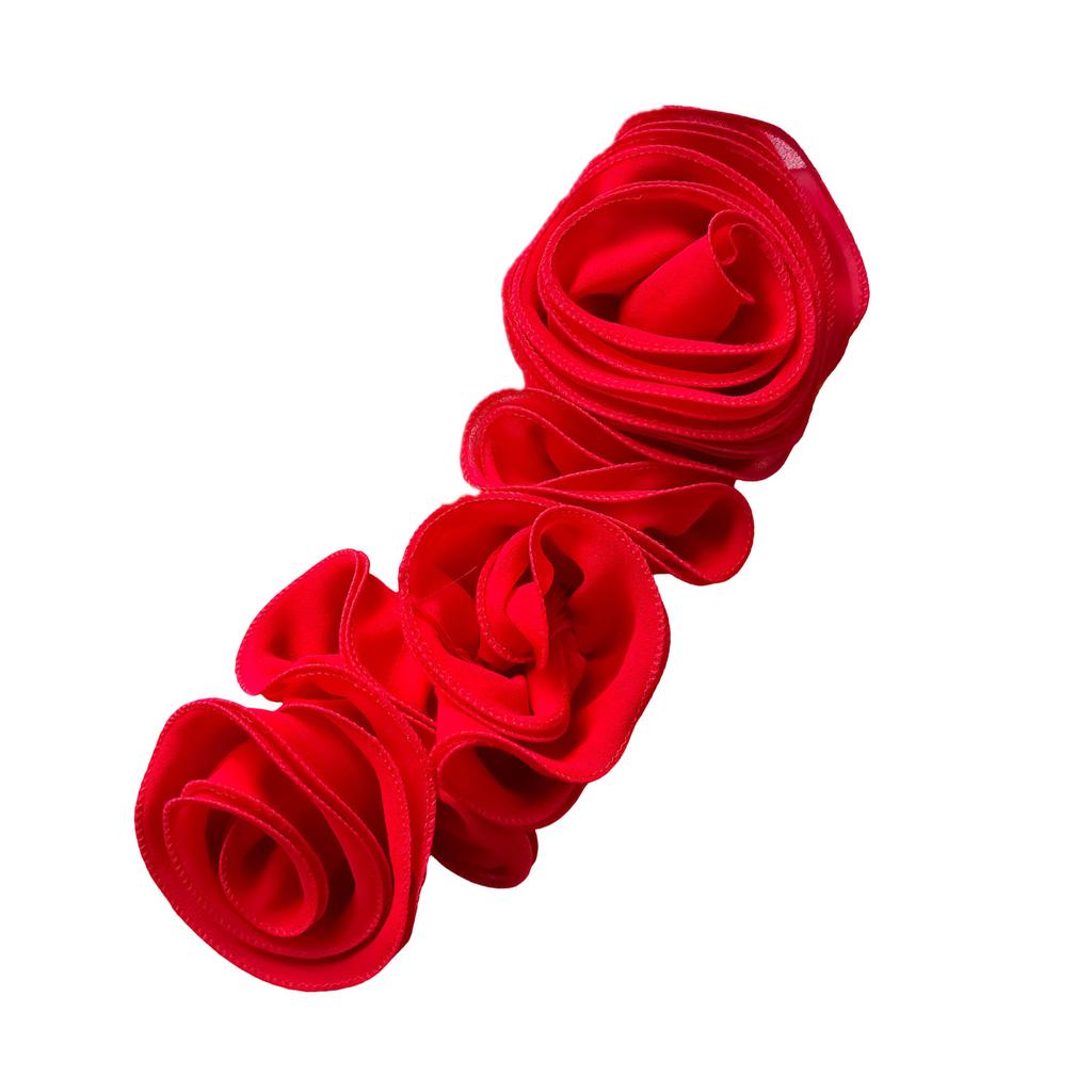 Flower Appliques for Handmade Project Costume Garment Party Wear Costume Oversized Flower Patches Clothing Decoration