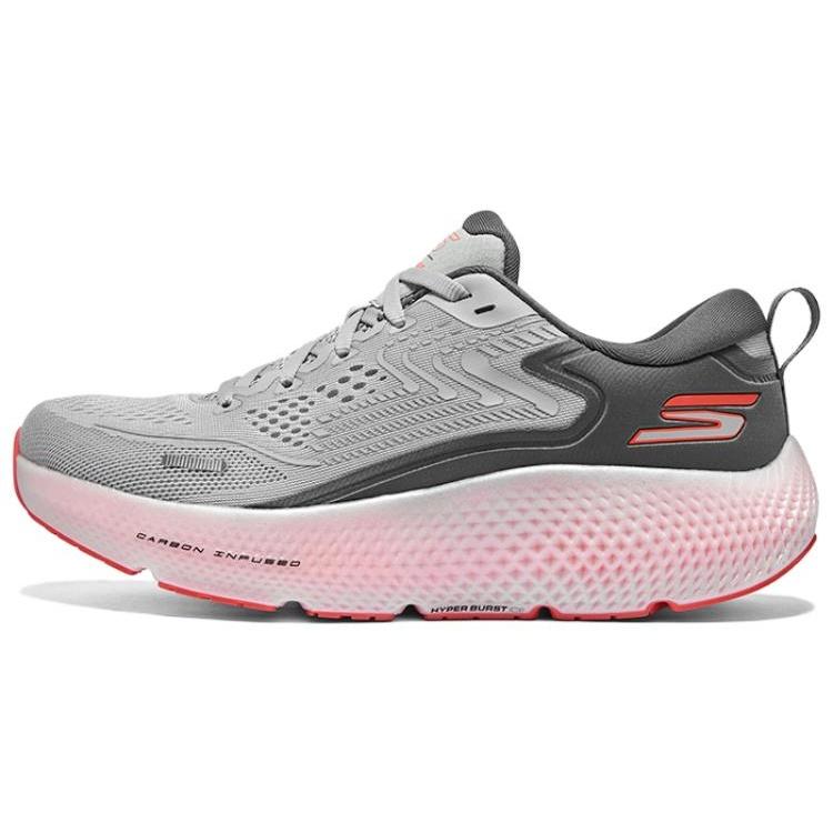 Skechers Go Run Max Road 6 Grey Pink Men s 246078-GRY EU 39.5