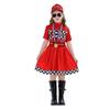 Halloween Costumes Kids Racing Uniforms Girls Racers Cheerleading Uniforms Girls Dresses Carnival Uniforms