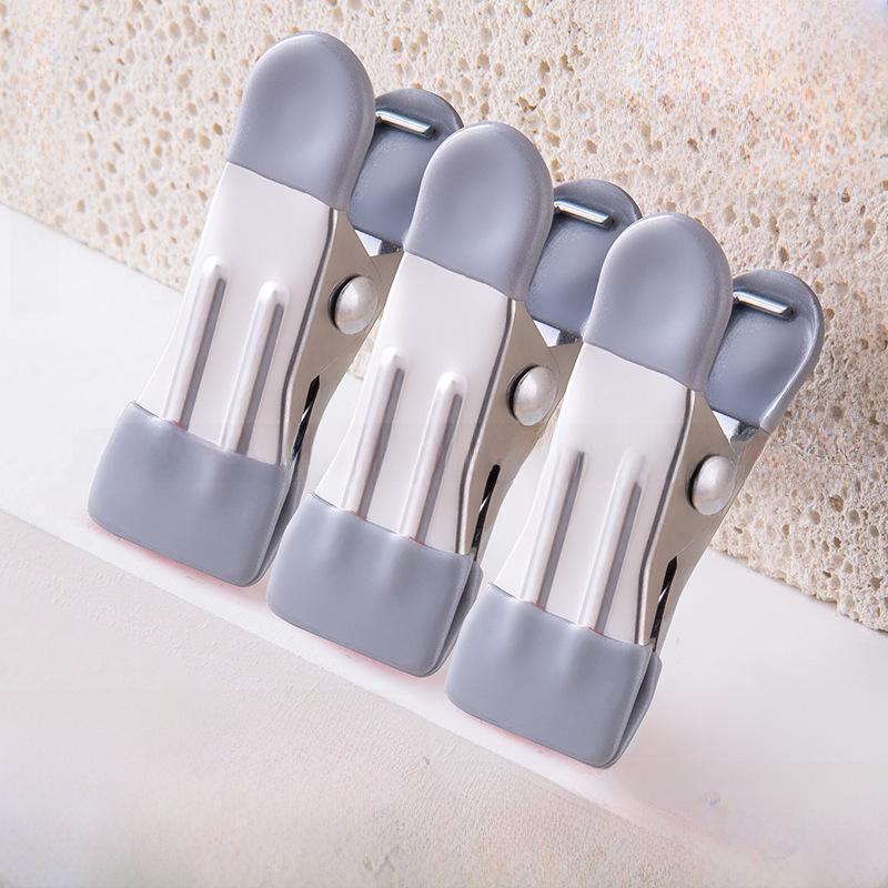 Windproof Stainless Steel Clothespins: Durable Clips for Clothes Drying and Hanging
