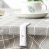 Table Cover Clamps 4 Piece Clip-On Plastic Holders for Dining Tables, Coffee Tables, Outdoor Meals and Home Use