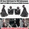 Hand Speed Ball Schalthebelmanschette Stiefelabdeckung Für VW Volkswagen Golf 6 MK6 R20 Golf 5 A5 MK5 GTI GTD Jetta R32 A6 2004-2014