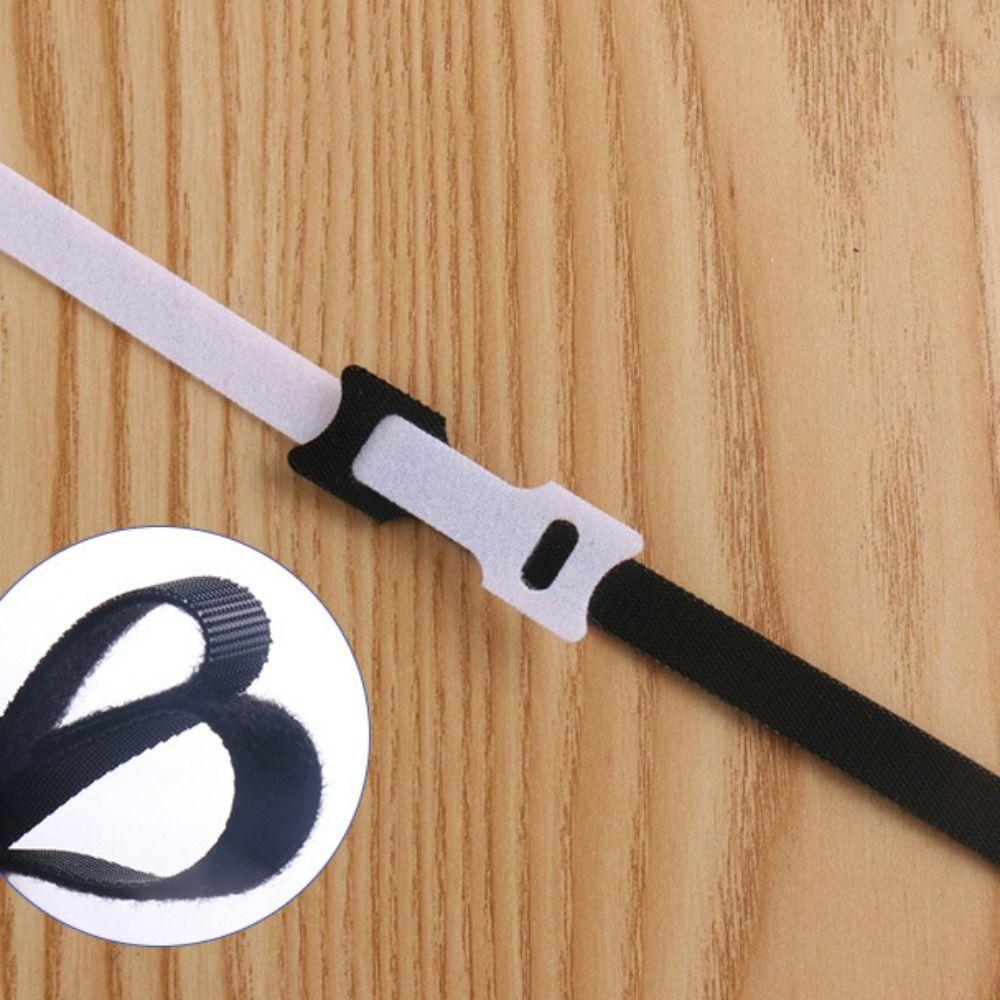 50Pcs 150mmx12mm Cable Ties T-shaped Cable Management Ties Portable Cable Organizer  Home