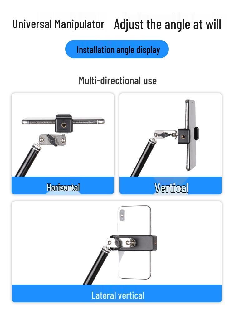 Desktop Phone Stand for Photography, Scanning, Video Recording, Online Classes, and Drawing