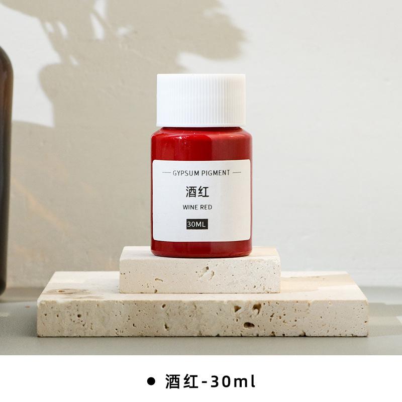 30ml Gipsfarbe Stabile Farbe Nicht leicht verblassend für DIY Handwerksproduktion Duftstein Wanddekoration