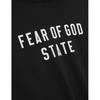 Fear of God Essentials Fleece 25FW Hood Sweatshirt 'Jet Black' Men's 192SP256210F