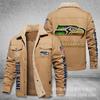 American football team football jersey Philadelphia Eagles jersey autumn and winter velvet cotton jersey sports jacket men's jacket