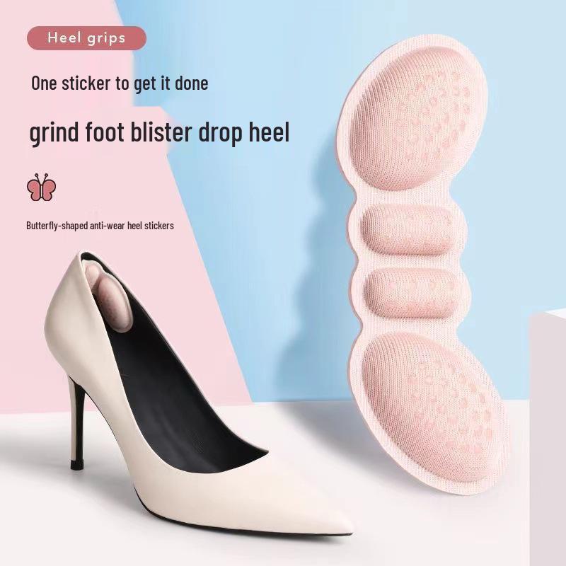 Anti-Slip Thickened Heel Grips: Cushioned Pads and Size Adjuster for High Heels