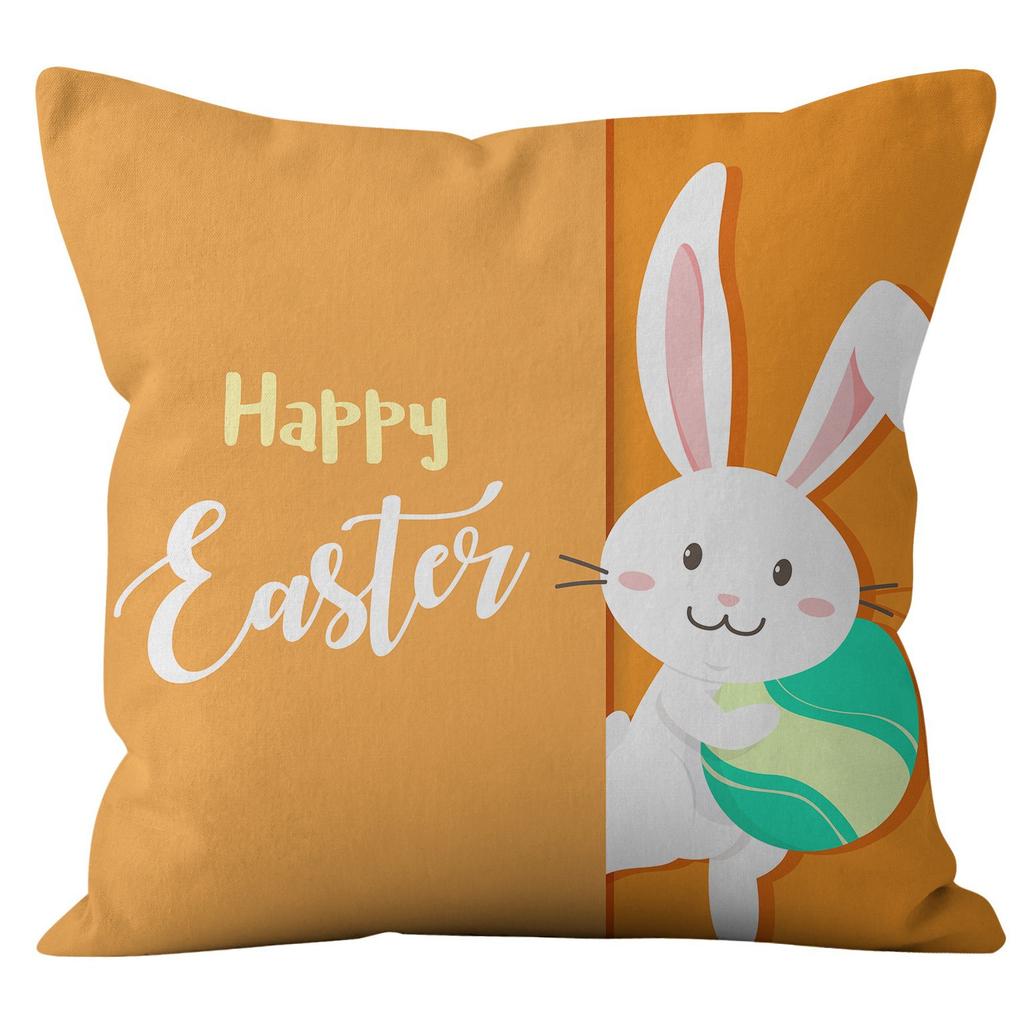 Easter Bunny Pillow Cover Home Pillow Cover