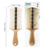 Super-dense Toothed Comb with Handle, Double-sided Thickened Plastic Comb, Large Plastic Lice Comb with Handle.