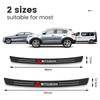 cxbkdv1 Carbon Anti Scratch Threshold Bumper For Mitsubishi Outlander 3 Ralliart Car Rear Trunk Protector Strip Sticker Car Accessories