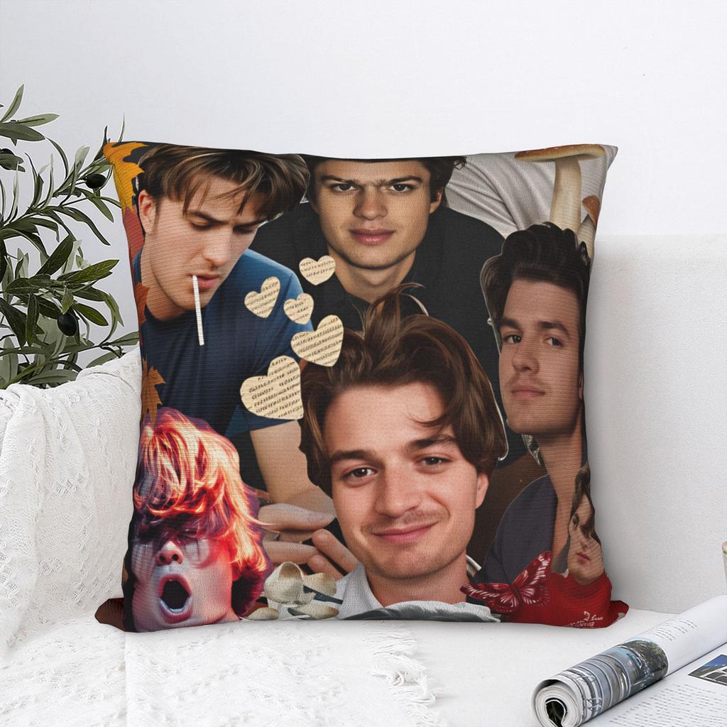 Steve Harrington Pillow Case Funny Pillow Cover Comfy Pillowcases For Office Car Home Decor