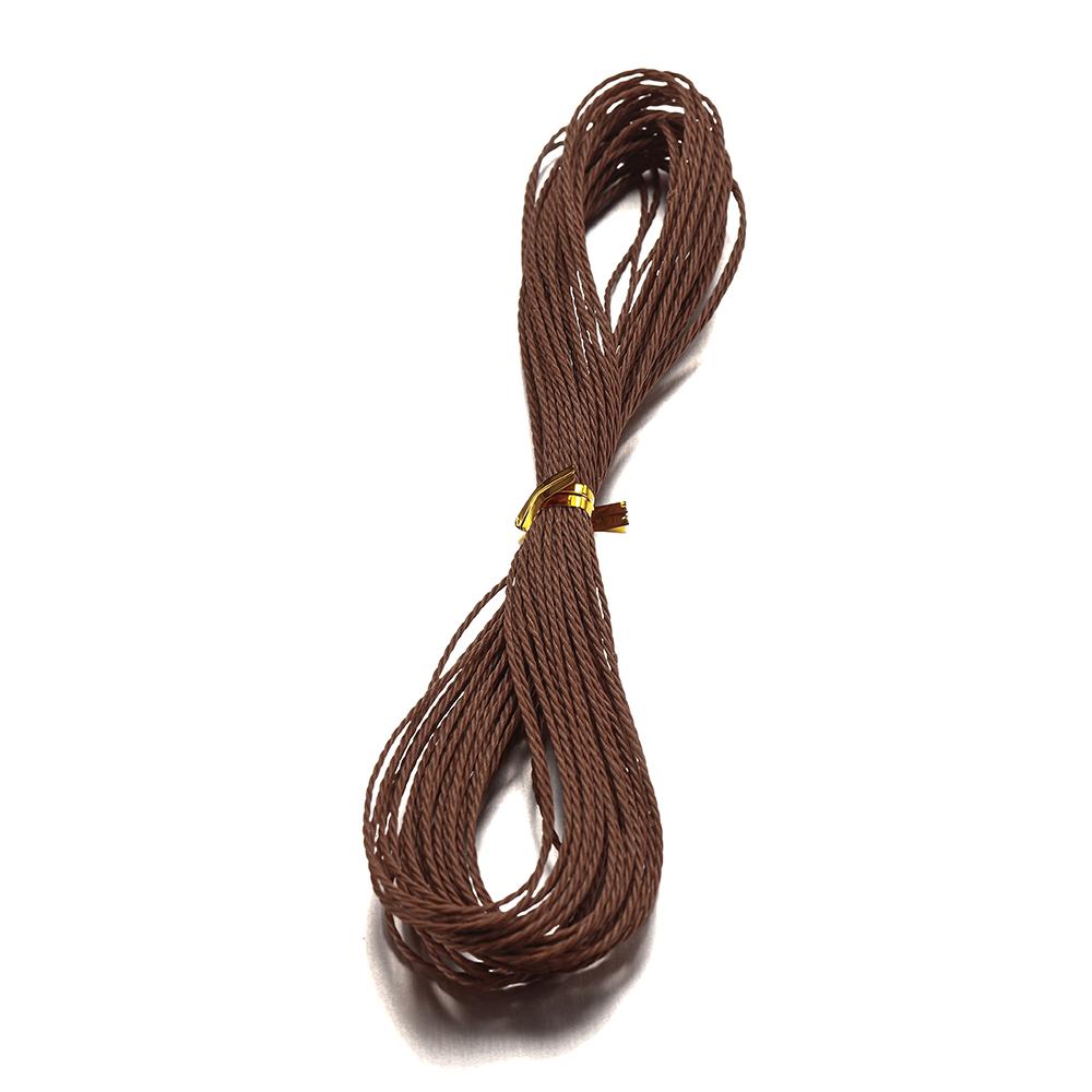 10m/Lot 1mm Waxed Cotton String Beading Cord Rope for DIY Bracelet Necklace Jewelry Making Supplies Accessories