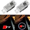 For Audi S662Pcs for Audi TTS Logo 2008 2009 2012 2013 2017 2019 2020 2021 2022 LED Car Door Welcome Courtesy Projector Ghost Shadow Lights