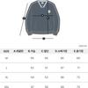 Goxo Navy Double Line Woven Sweatshirt Swagball