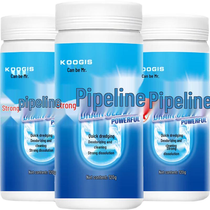 KOOGIS Powerful Drain Clog Remover Powder