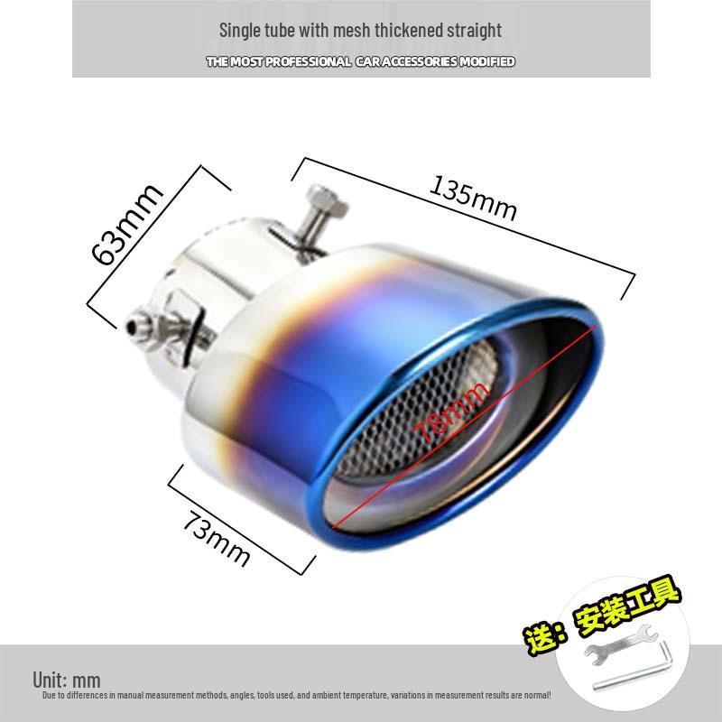 2013-2021 Mitsubishi Outlander Dual-Exhaust System: Dual-Pipe, Single-Outlet for Exhaust Modification