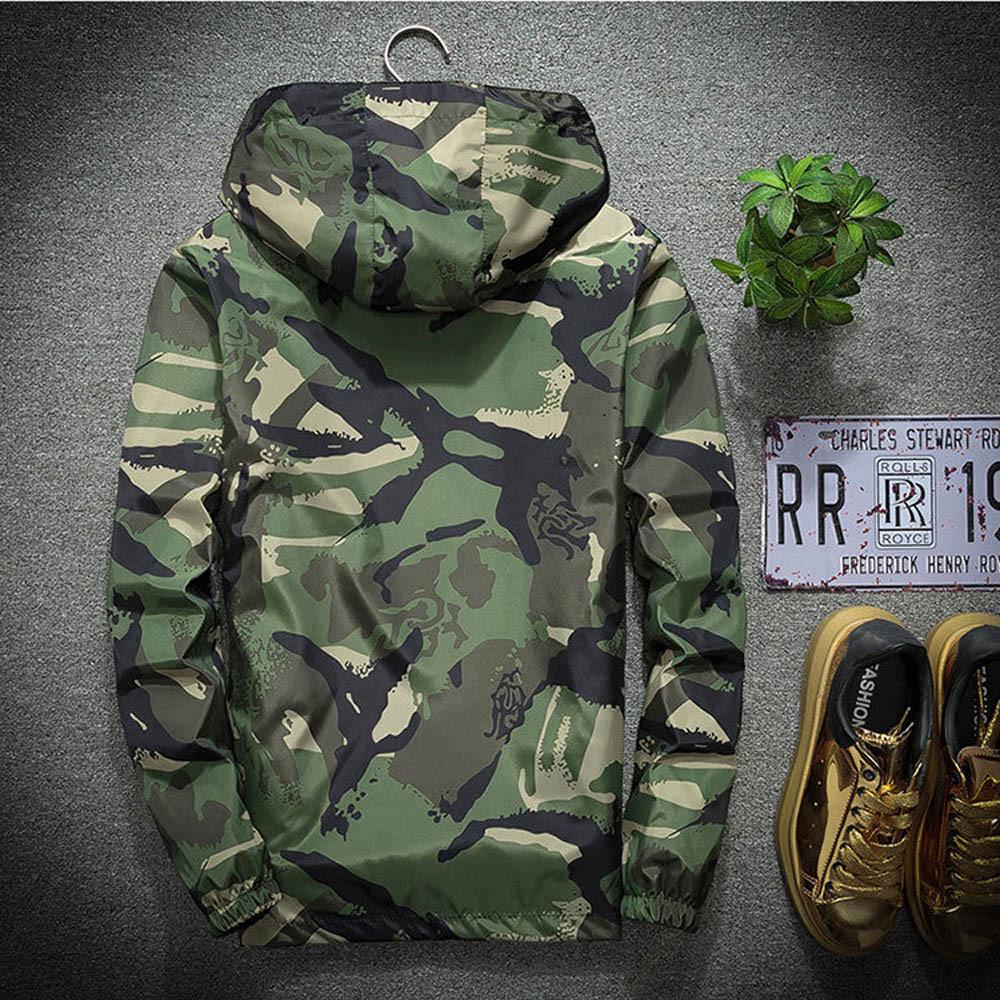Men's Winter Hoodie Soft  Camouflage Waterproof Windproof Outdoor Coat