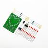 Diy Heart-Shaped Led Flowing Lights Electronic Kit 18 Red Led Light Pcb Soldering Kit With Battery Box Dc3V Circuit Board Module
