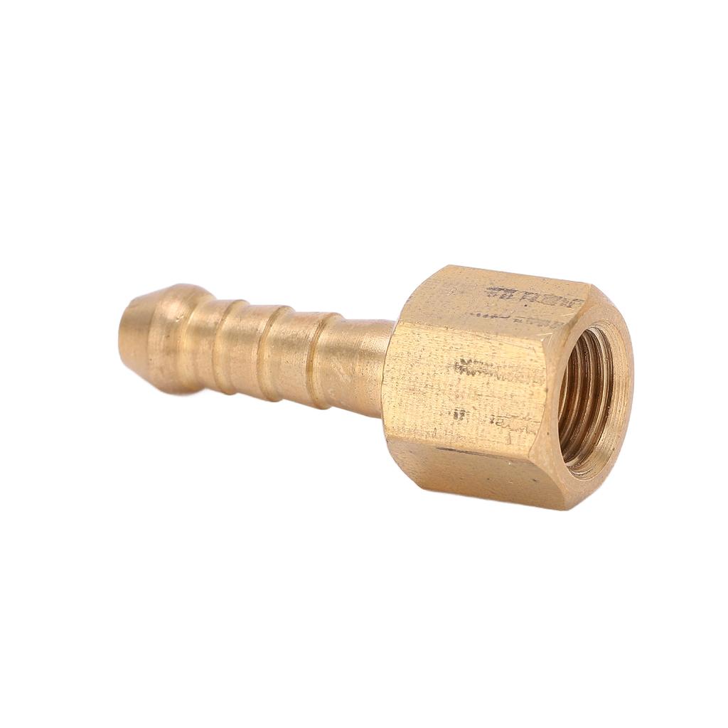 1 8in NPT Restrictor Thread Fitting Brass Hose Connector Good Sealing for Turbo Oil Feed