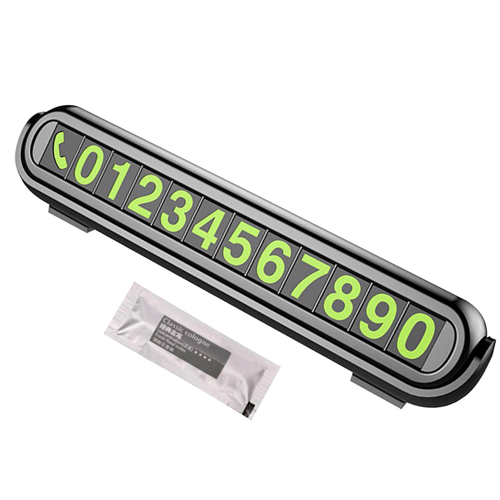 

Светящаяся временная парковочная карта для автомобиля, ароматерапия для Volkswagen Polo Passat B5 B6 B7 B8 CC GOLF 4 5 6 Vento Arteon Caddy чёрный