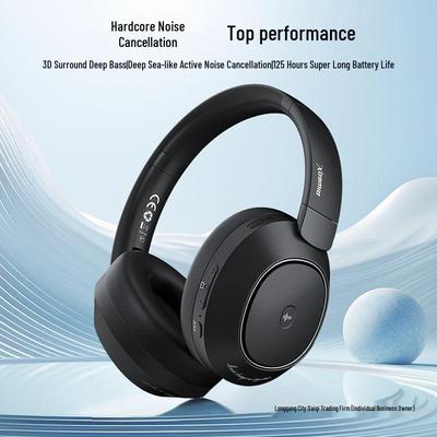 2025 Wireless Bluetooth Over-Ear Gaming Headset with Active Noise Cancelling