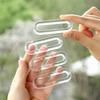 4pcs Easy To Install Cabinet Door Handle Transparent Sliding Door Handle Drawer Handle  Home Use