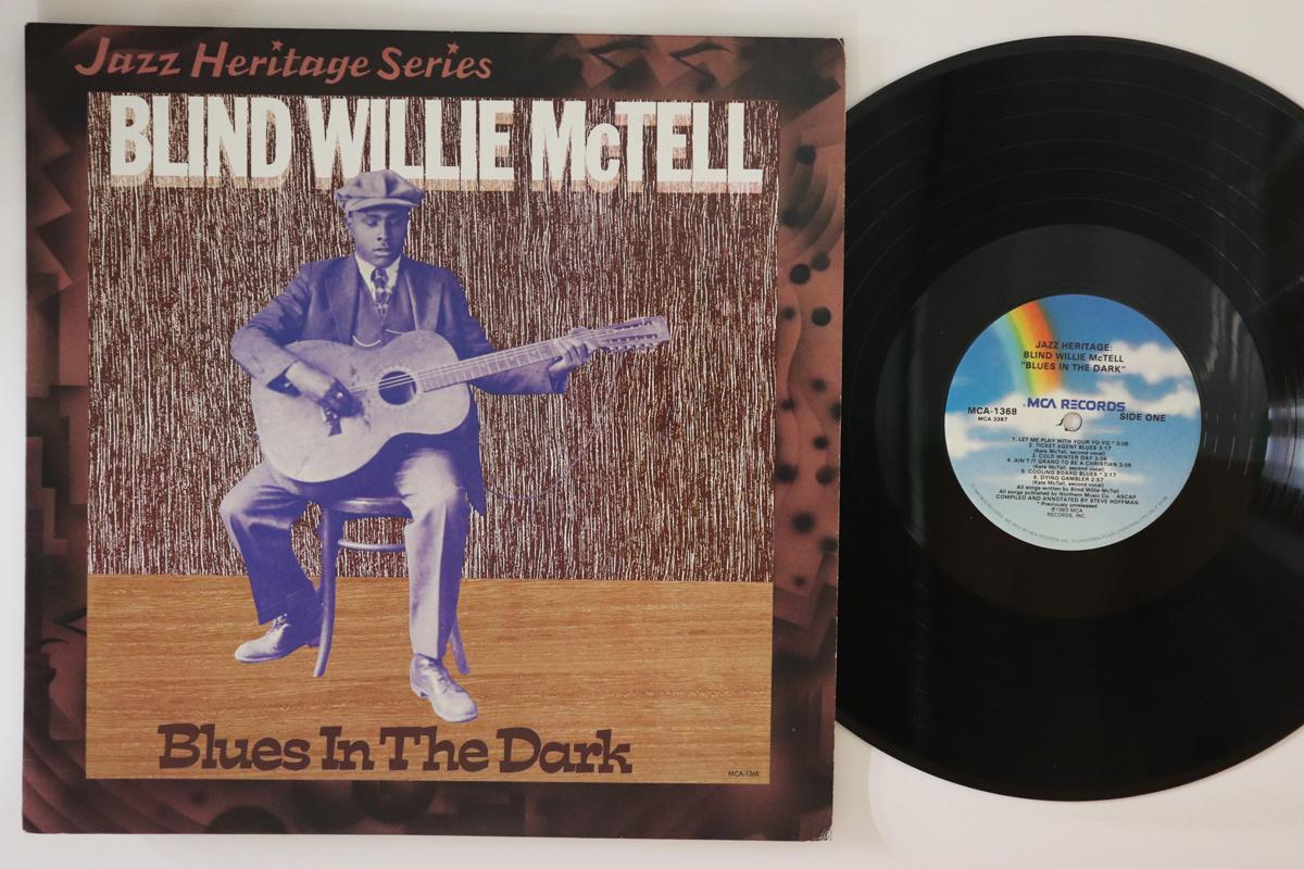 

LP Record BLIND WILLIE MCTELL - Blues In The Dark MCA1368 MCA 1983 US Blues Used