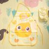 Cartoon Children Waterproof Apron & Sleeve Guard Set, Anti-Stain Art Cooking Apron