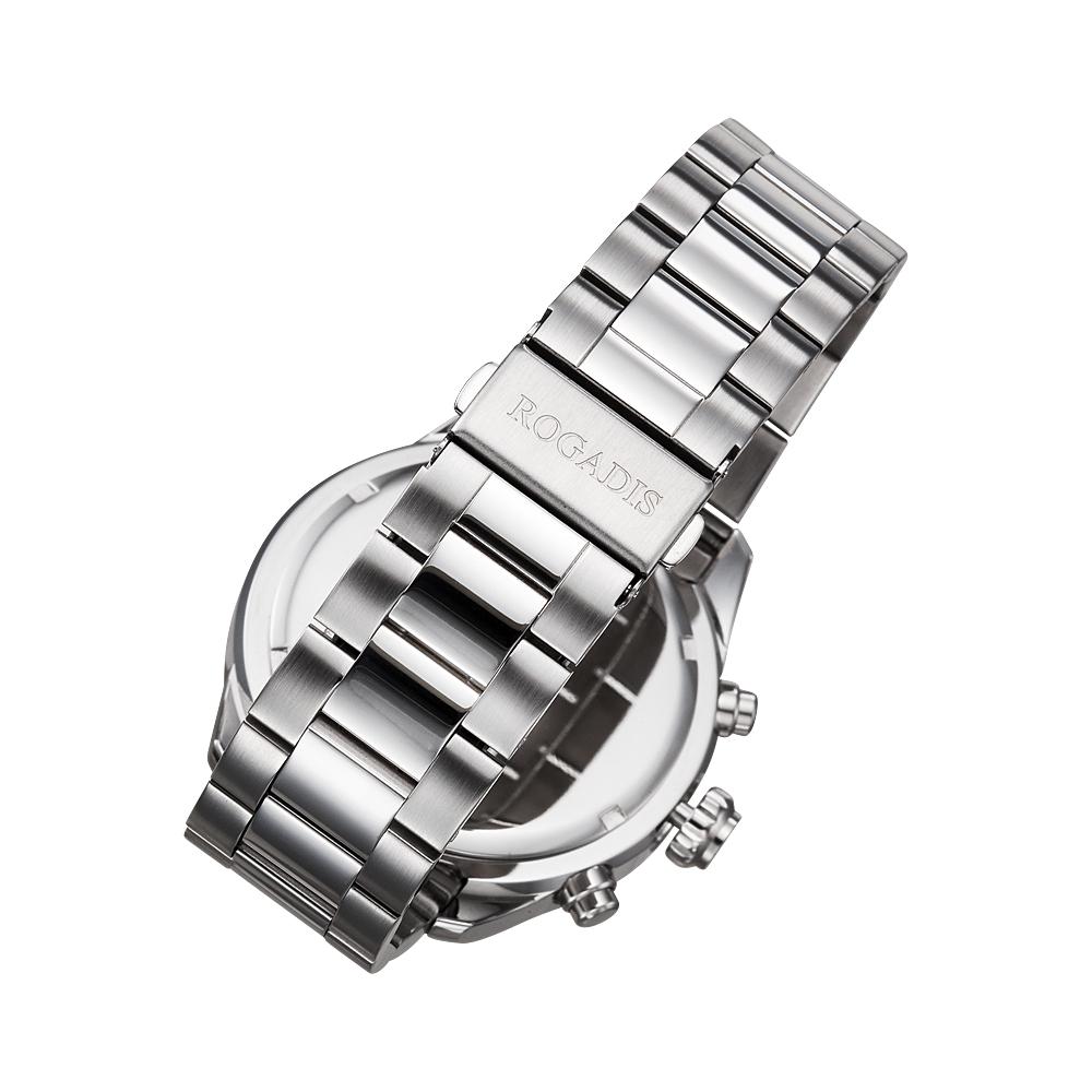 Logadiseu Men'S Chronograph Metal Watch Dh181201_Bl