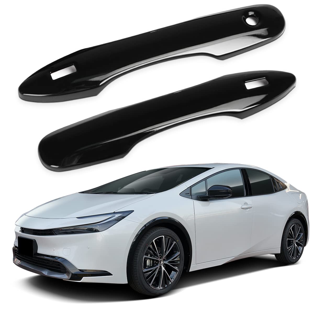 

Marchfa Новый Prius 5-го поколения 60-й серии ZVW60 MXWH60 ZVW65 MXWH65 Эксклюзивные накладки на дверные ручки, накладки на ручки, накладки на ручки передних дверей, накладки, экстерьер