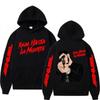 Anuel AA European Fit: Real Hasta La Muerte Print Oversized Tee