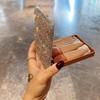 Light Luxury Mini Diamond-Inlaid Makeup Brush Set - Portable, Soft, High-End for Eyeshadow, Powder, and Blush.