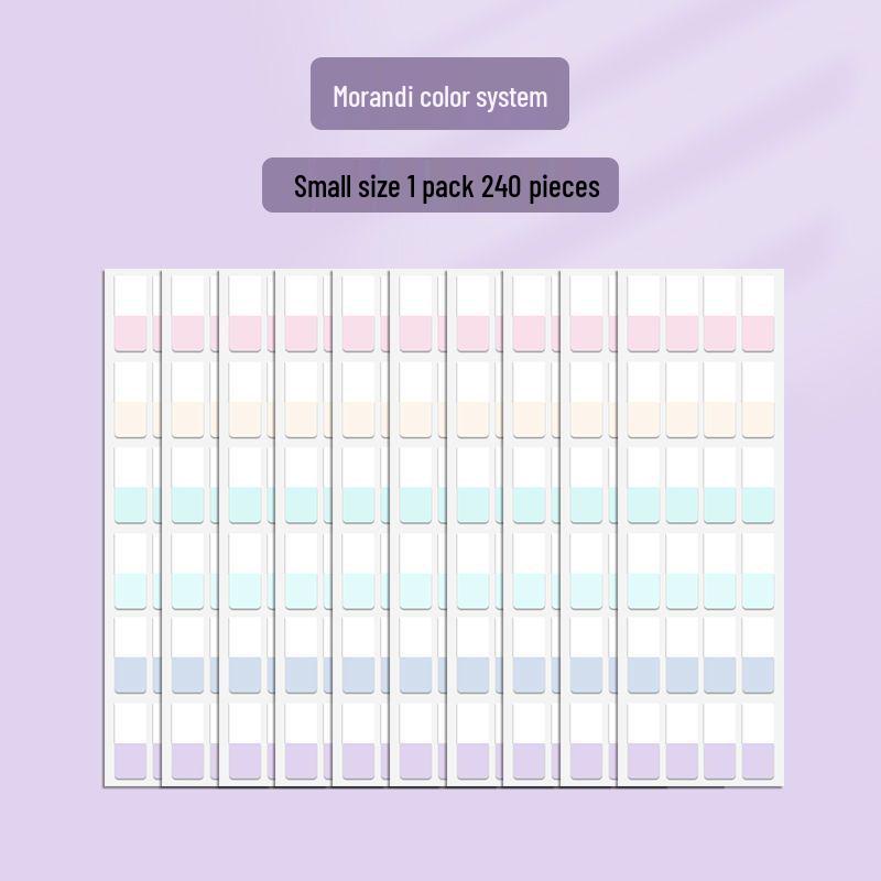 

Transparent Writable Index & Label Stickers - Student Classification and Marking Adhesive Notes
