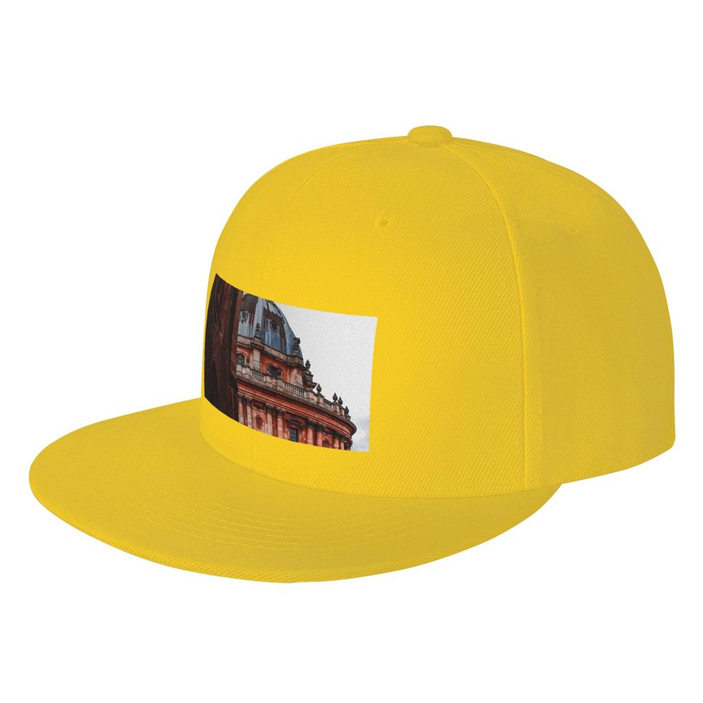 Fashion Oxford UK City Flat Brim Sun Hat Students Brand Cap