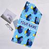 1pc Nemo2 Beach Towel with Custom Name, Beach/Swimming/Bath/Picnic/Camping Towel, Suitable for Seaside Beaches