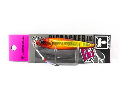 Jackall Metal Jig Big Backer 60 γραμμαρίων Κόκκινο Χρυσό (5549)