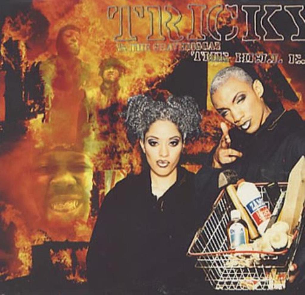 CD TRICKY, GRAVEDIGGAZ - The Hell E.P. BRCD326 4th & Broadway 1995 US Rock Used