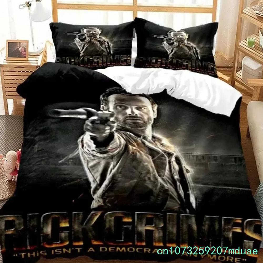 New Horror Die Walking Dead Printed Bedding Set Luxury Queen Bedding Set Soft And Comfortable Bedding Set For Boy