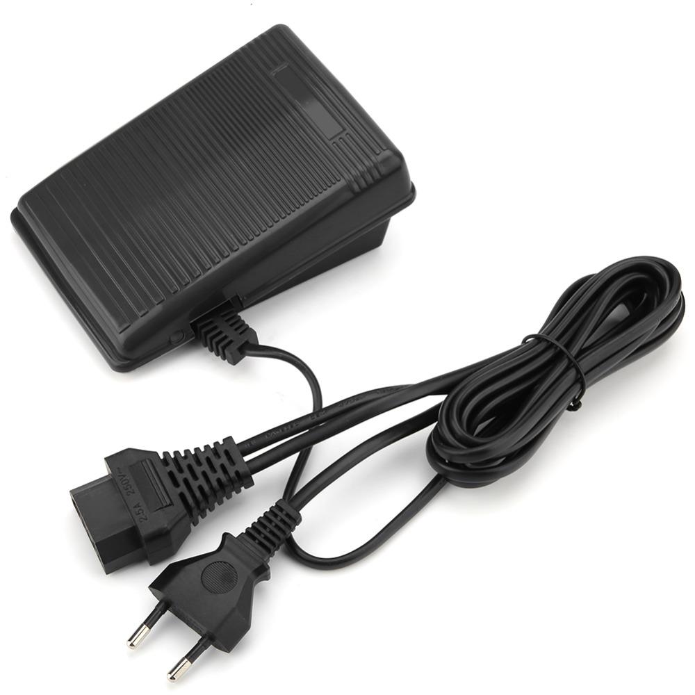 Adjustable Speed Foot Controller Pedal Power Cord Universal Sewing Machine Parts Professional Easy to Use Pedal Control